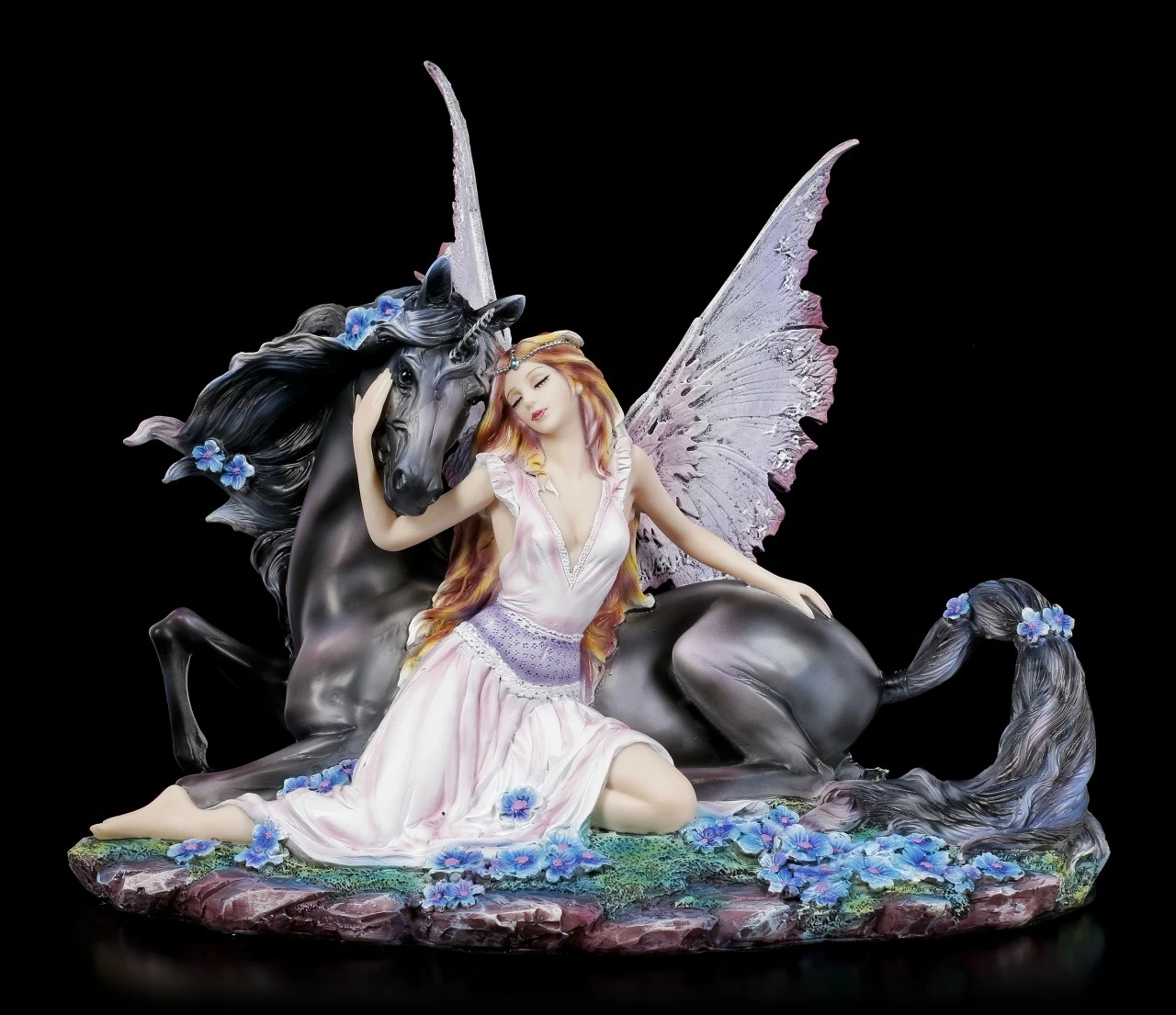 Elfen Figur - Elanor Mit Einhorn 4 Elfen Figur - Elanor Mit Einhorn – Bild 2