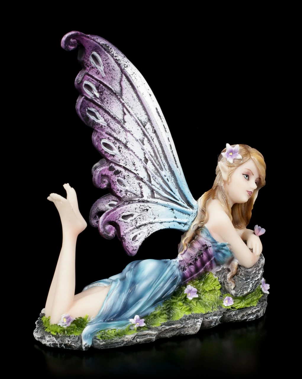 Elfen Figur - Kontania Liegt Auf Wiese 5 Elfen Figur - Kontania Liegt Auf Wiese – Bild 3