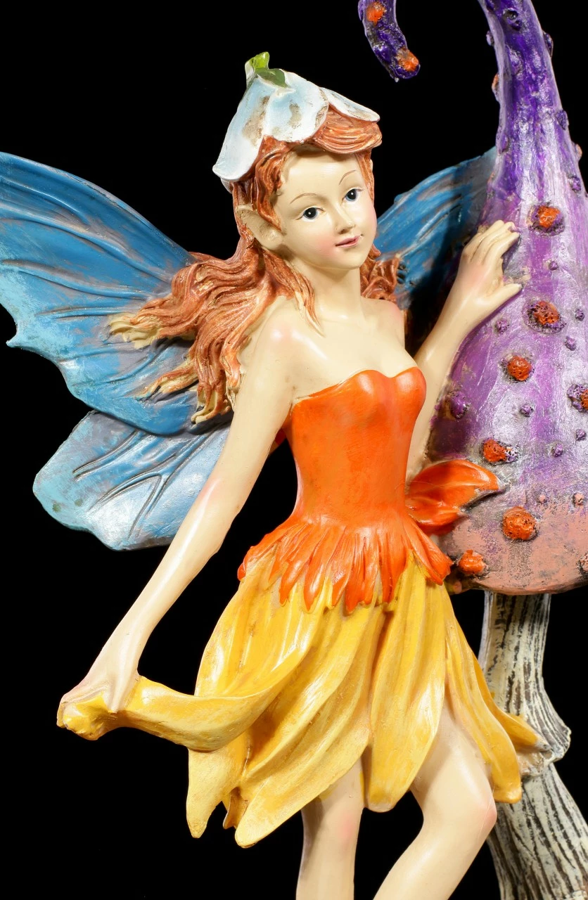 Elfen Figur - Nienna Mit Pilz Und Eichhörnchen 8 Elfen Figur - Nienna Mit Pilz Und Eichhörnchen – Bild 6