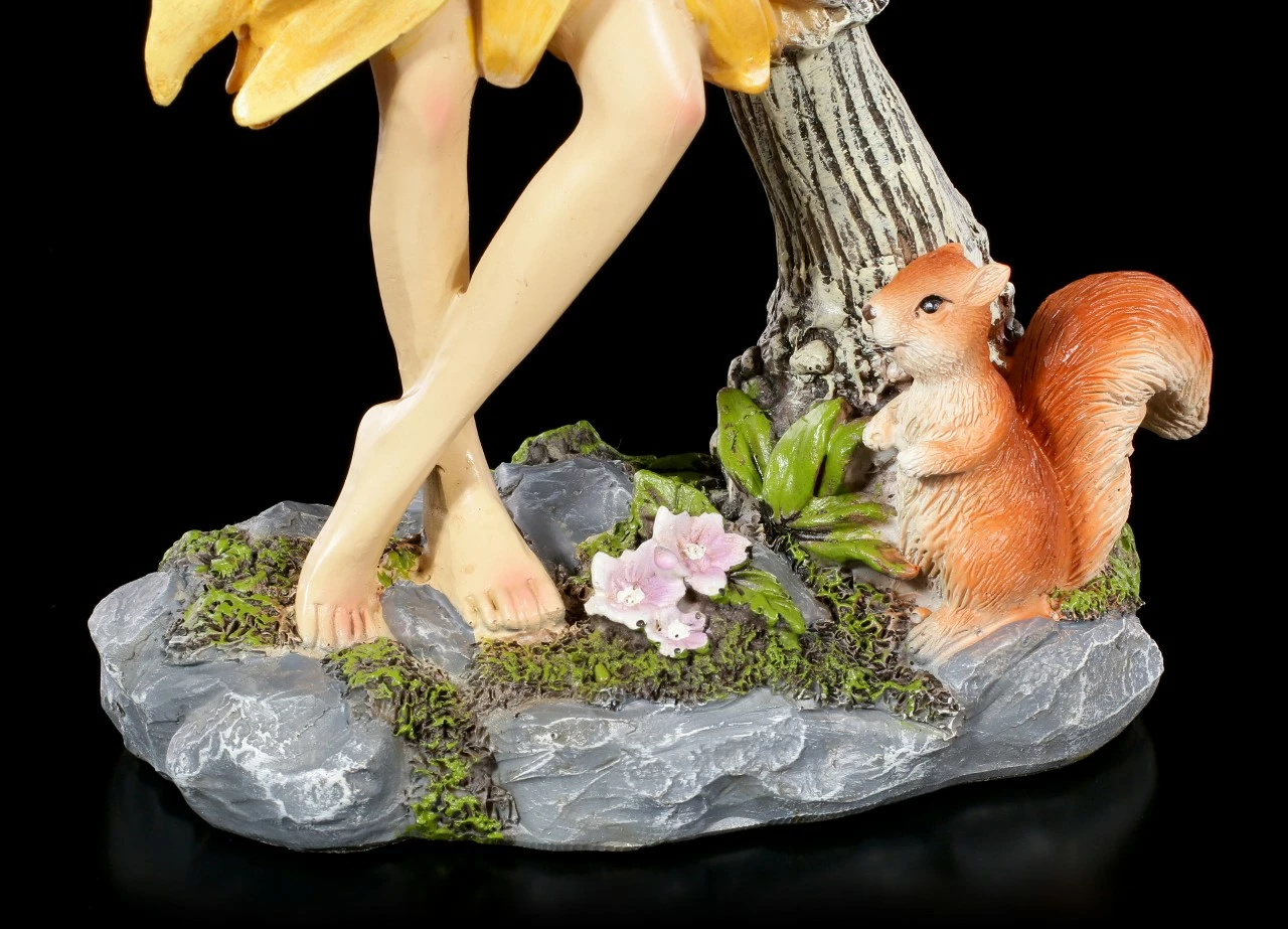 Elfen Figur - Nienna Mit Pilz Und Eichhörnchen 9 Elfen Figur - Nienna Mit Pilz Und Eichhörnchen – Bild 7