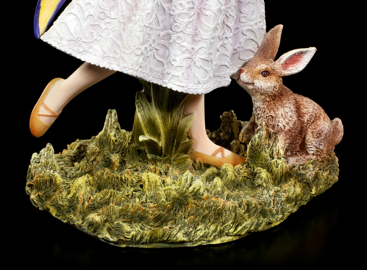 Elfen Figur - Shanty Mit Blumen Und Hase 10 Elfen Figur - Shanty Mit Blumen Und Hase – Bild 8