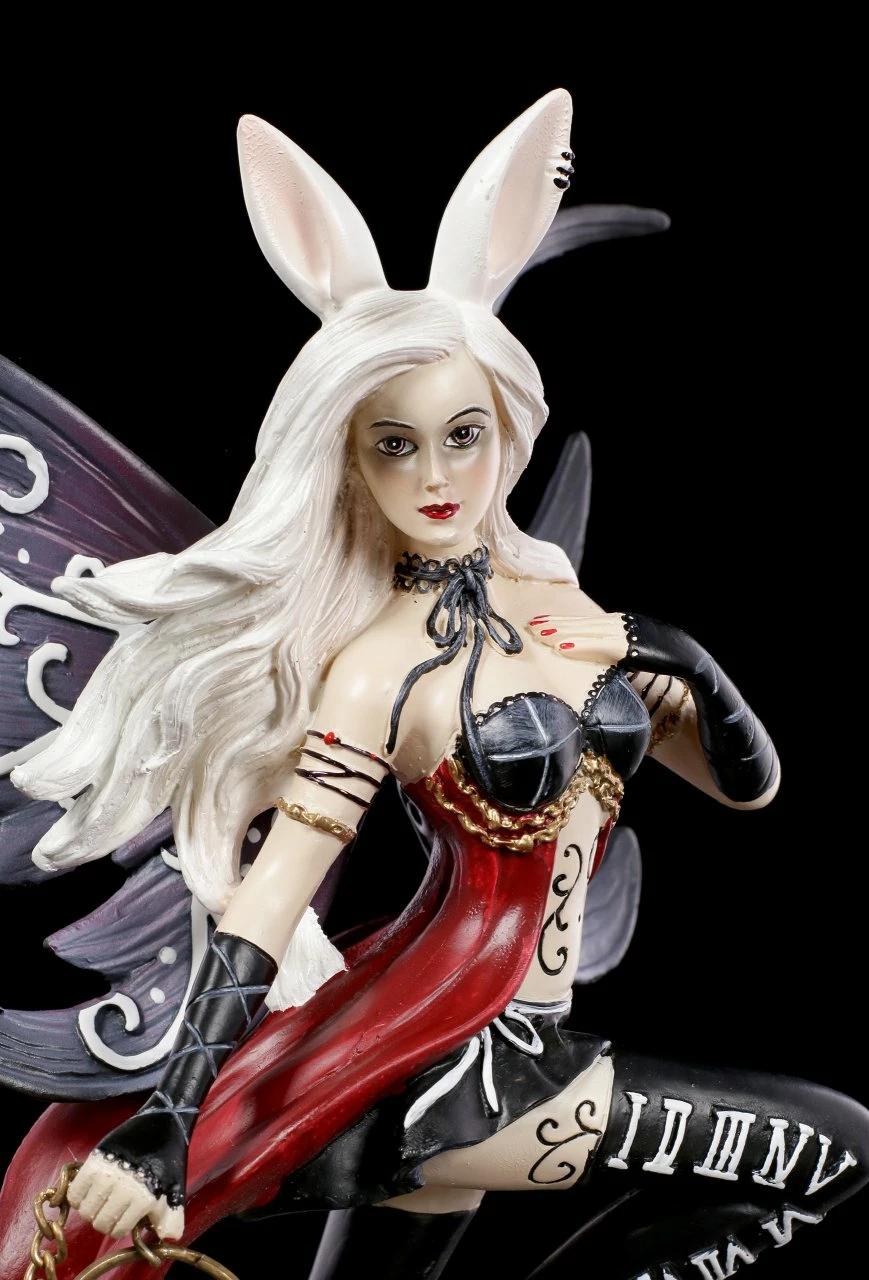 NEMESIS NOW Elfen Figur - Wonderland Fairy Rabbit 8 NEMESIS NOW Elfen Figur - Wonderland Fairy Rabbit – Bild 6