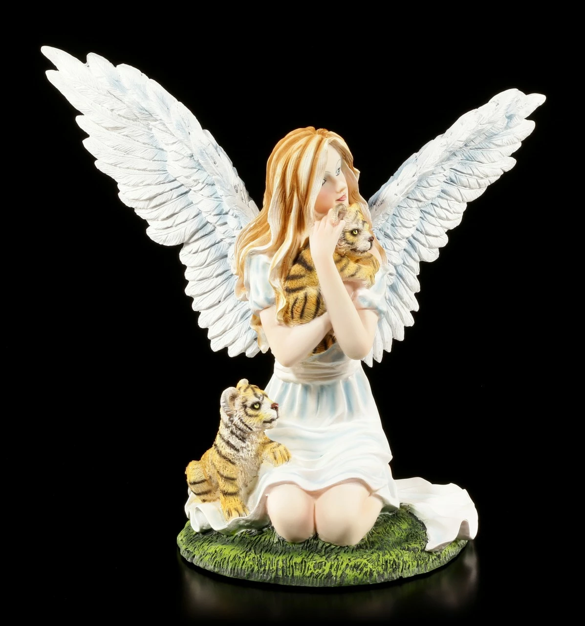 Engel Figur - Nariel Mit Tigerbabys 4 Engel Figur - Nariel Mit Tigerbabys – Bild 2