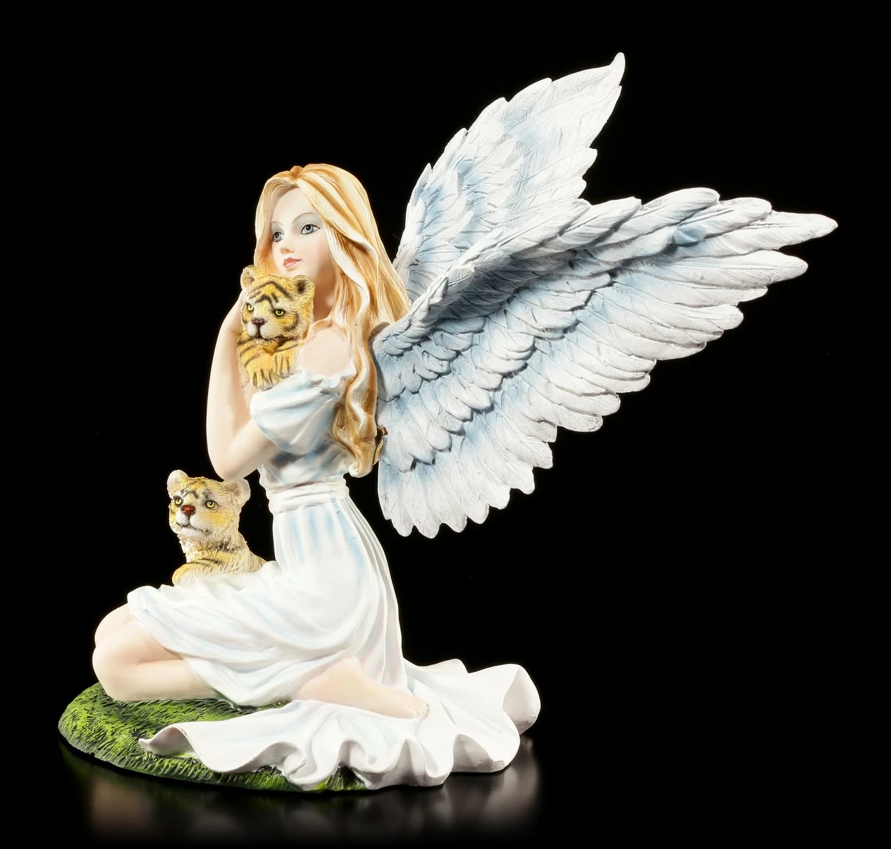 Engel Figur - Nariel Mit Tigerbabys 5 Engel Figur - Nariel Mit Tigerbabys – Bild 3