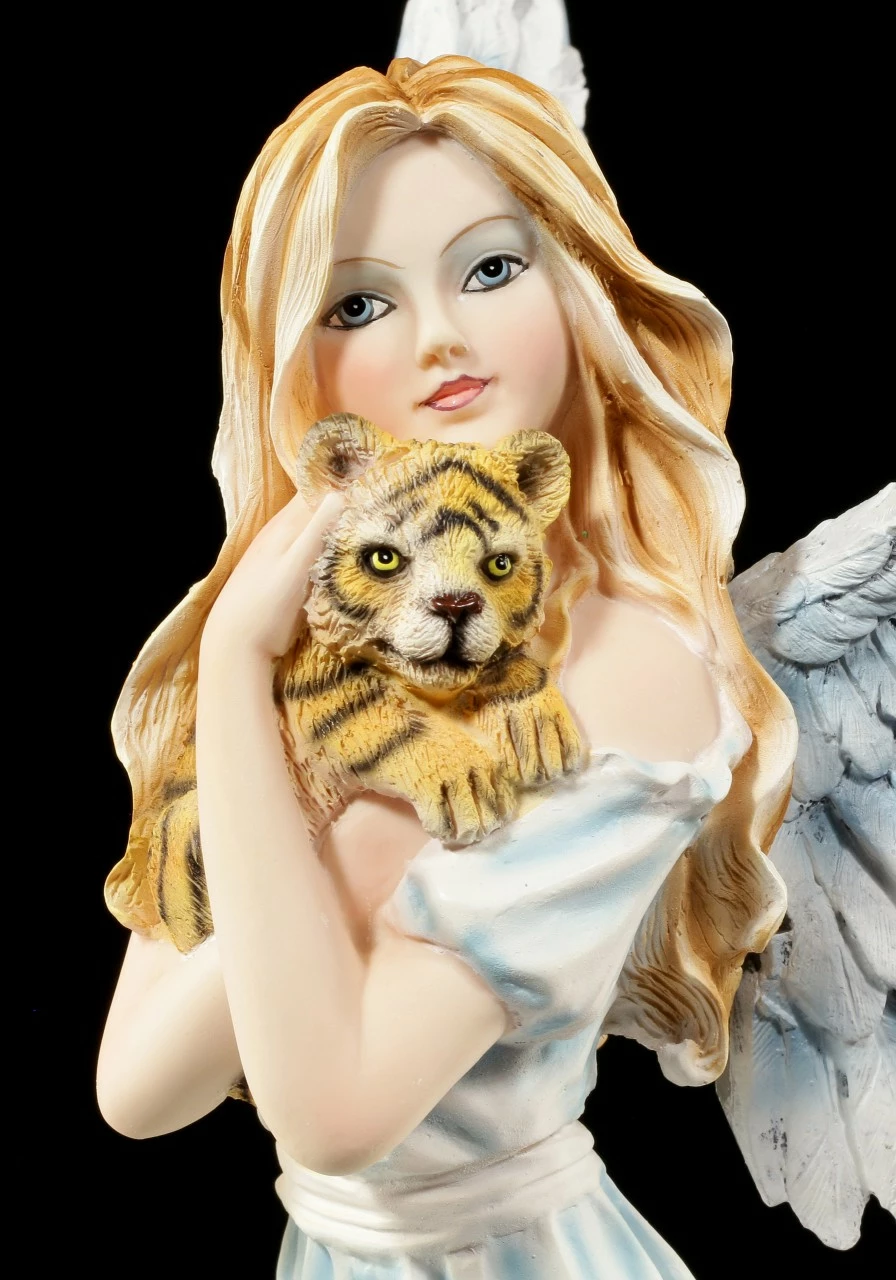 Engel Figur - Nariel Mit Tigerbabys 8 Engel Figur - Nariel Mit Tigerbabys – Bild 6