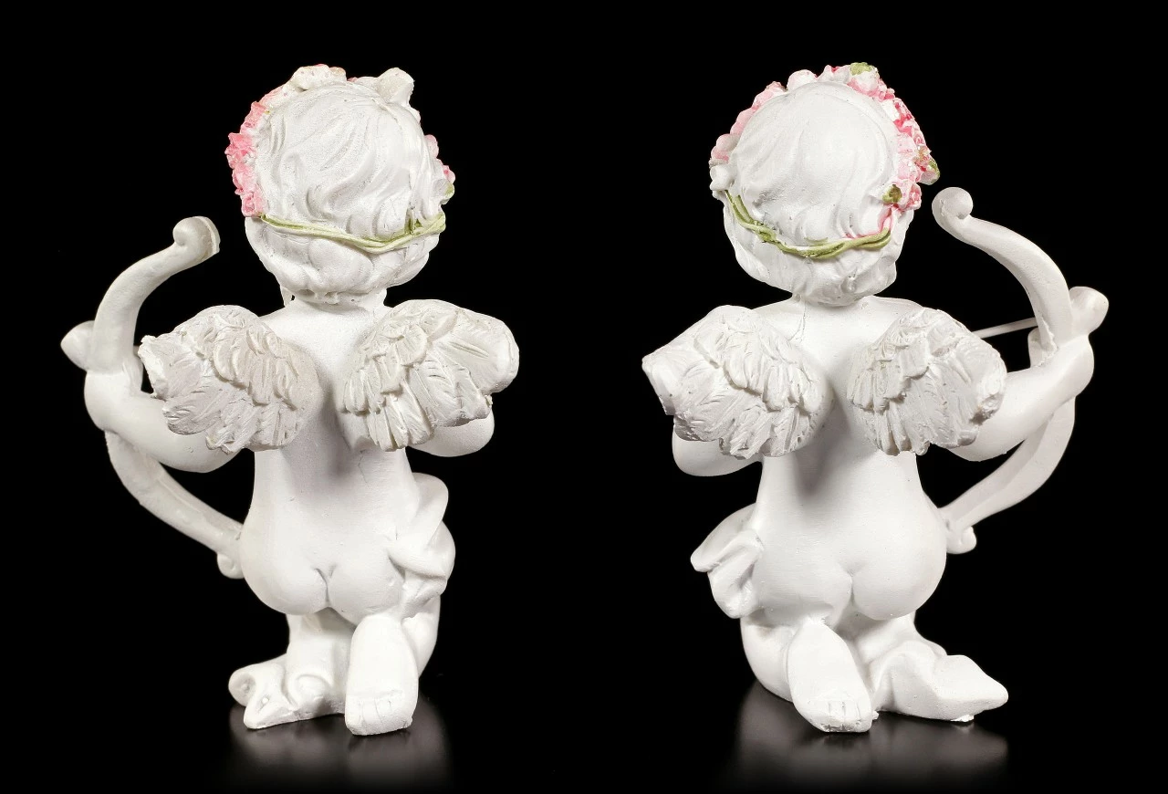 Engel Figuren - Mit Pfeil Und Bogen - 2er Set 6 Engel Figuren - Mit Pfeil Und Bogen - 2er Set – Bild 4