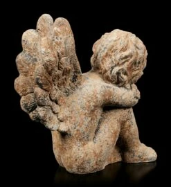 Engel Gartenfigur - Rostoptik Links -FIGUREN Verkäufe Engel Gartenfigur Kind Schlafend Links Rostoptik 3 1280x1280