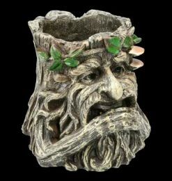 Pflanztopf - Greenman Hält Seinen Bart 12 Pflanztopf - Greenman Hält Seinen Bart -FIGUREN Verkäufe FA 39674 Stiftebecher Greenman haelt seinen Bart 1 1280x1280