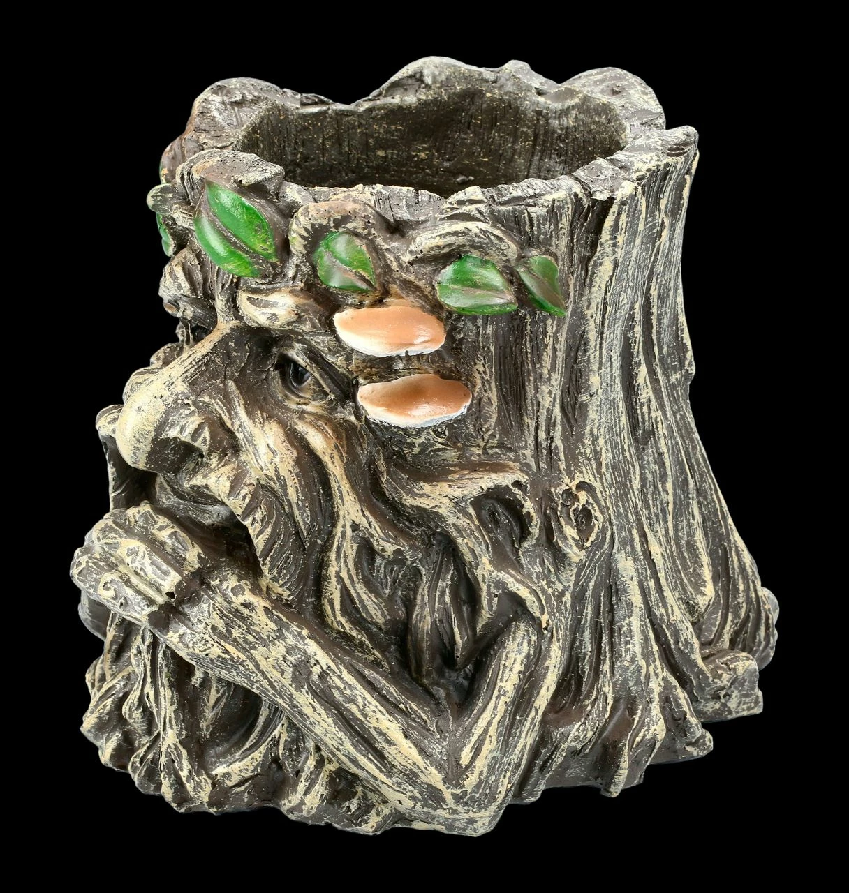 Pflanztopf - Greenman Hält Seinen Bart 6 Pflanztopf - Greenman Hält Seinen Bart – Bild 4