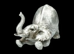 Elefanten Figur Legt Sich Hin - Antik Silber -FIGUREN Verkäufe FA 41268 Elefanten Figur legt sich hin 3 1280x1280