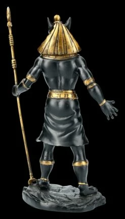 Ägyptische Krieger Figur - Anubis - Schwarz Gold -FIGUREN Verkäufe FS12897 Aegyptische Krieger Figur Anubis Schwarz Gold 6 1280x1280