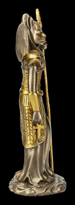 Ägyptische Krieger Figur - Bastet - Bronziert -FIGUREN Verkäufe FS12911 Aegyptische Krieger Figur Bastet Bronziert 8 1280x1280