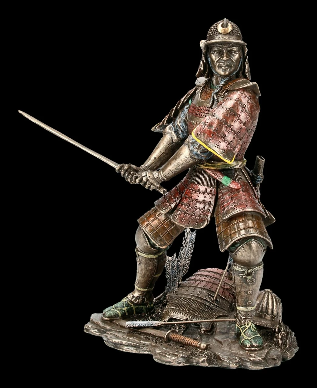 Samurai Figur - Krieger Mit Schwert 4 Samurai Figur - Krieger Mit Schwert – Bild 2