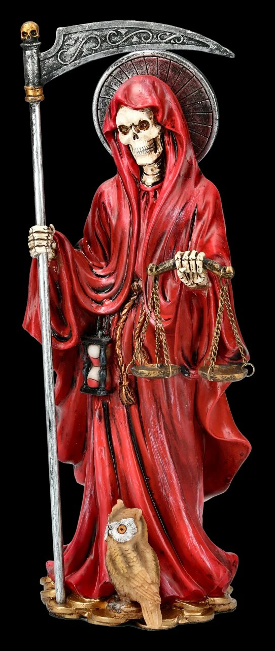 Santa Muerte Figur - Rot 5 Santa Muerte Figur - Rot – Bild 3
