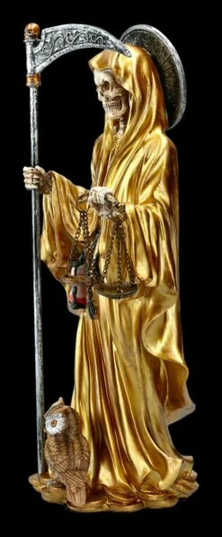 Santa Muerte Figur - Goldfarben 11 Santa Muerte Figur - Goldfarben -FIGUREN Verkäufe FS13954 Santa Muerte Figur goldfarben 3 1280x1280