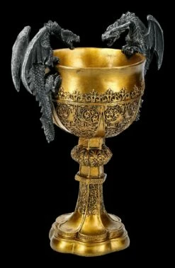 Kelch Heiliger Gral - König Arthur Mit Zwei Drachen -FIGUREN Verkäufe FS14764 Kelch Heiliger Grahl Koenig Arthur mit zwei Drachen 5 1280x1280