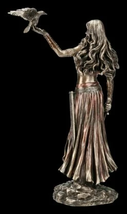 Morrigan Figur - Keltische Göttin Mit Rabe -FIGUREN Verkäufe FS15229 Morrigan Figur Keltische Goettin mit Rabe 5 1280x1280