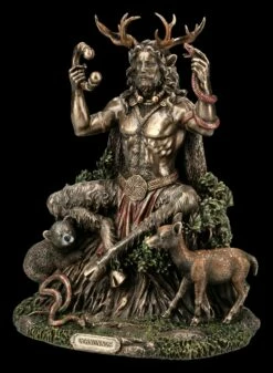 Cernunnos Figur - Keltischer Gott Mit Tieren -FIGUREN Verkäufe FS15420 Cernunnos Figur Keltischer Gott mit Tieren 2 1280x1280