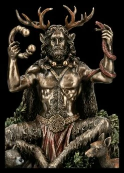 Cernunnos Figur - Keltischer Gott Mit Tieren -FIGUREN Verkäufe FS15420 Cernunnos Figur Keltischer Gott mit Tieren 9 1280x1280
