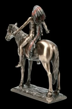 Indianer Figur Auf Pferd - Appeal To The Great Spirit -FIGUREN Verkäufe FS15486 Indianer Figur auf Pferd Appeal to the Great Spirit 6 1280x1280