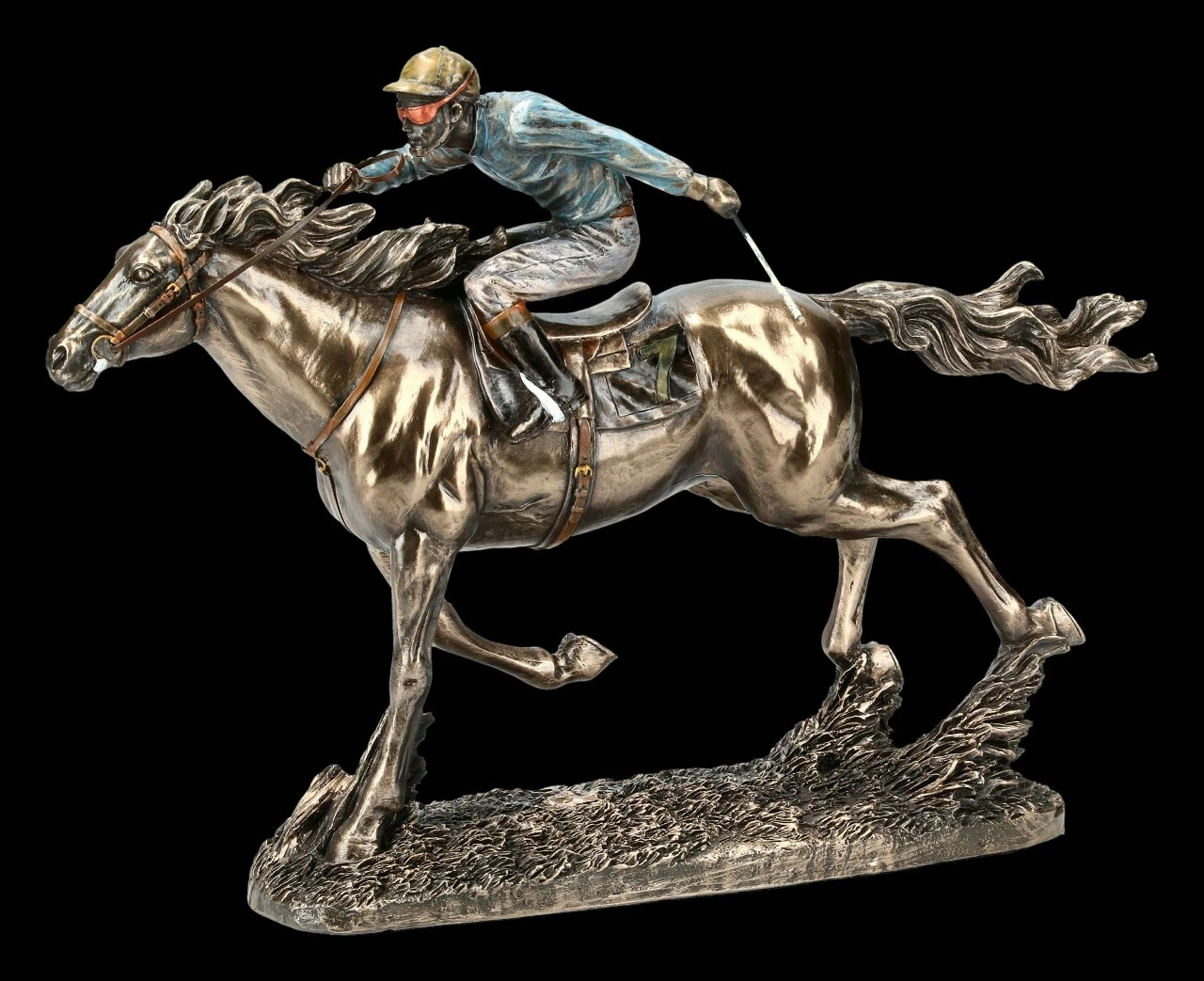 Jockey Figur - Reiter Nr. 7 3 Jockey Figur - Reiter Nr. 7