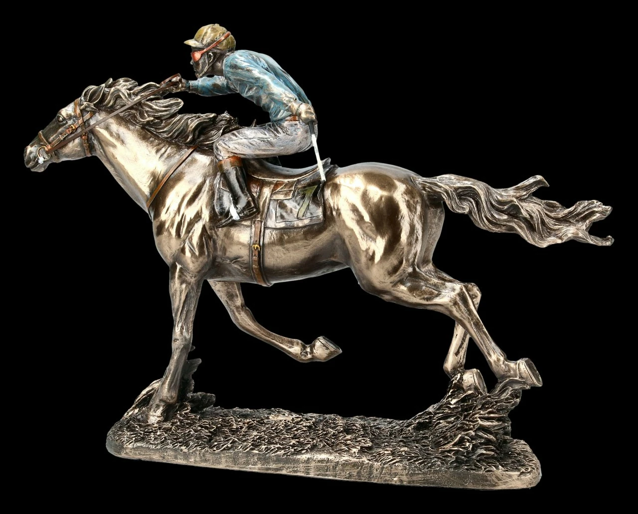 Jockey Figur - Reiter Nr. 7 5 Jockey Figur - Reiter Nr. 7 – Bild 3