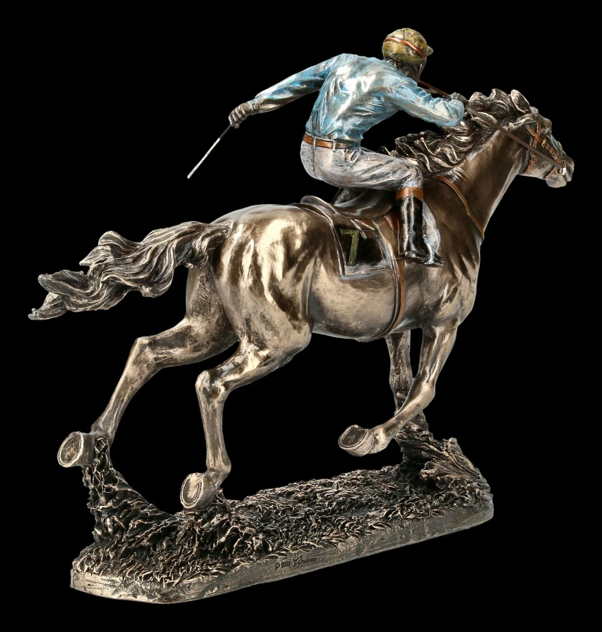 Jockey Figur - Reiter Nr. 7 6 Jockey Figur - Reiter Nr. 7 – Bild 4