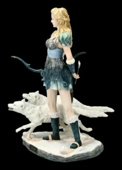 Skadi Figur Mit Wölfen - Nordische Winter Göttin 12 Skadi Figur Mit Wölfen - Nordische Winter Göttin -FIGUREN Verkäufe FS16165 Skadi Figur mit Woelfen Nordische Winter Goettin 3 1280x1280