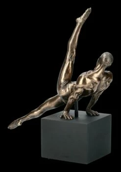 Männliche Akt Figur - Turnübung Auf Monolith -FIGUREN Verkäufe FS16491 Maennliche Akt Figur Turnuebung auf Monolith 6 1280x1280