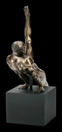 Männliche Akt Figur - Turnübung Auf Monolith -FIGUREN Verkäufe FS16491 Maennliche Akt Figur Turnuebung auf Monolith 8 1280x1280