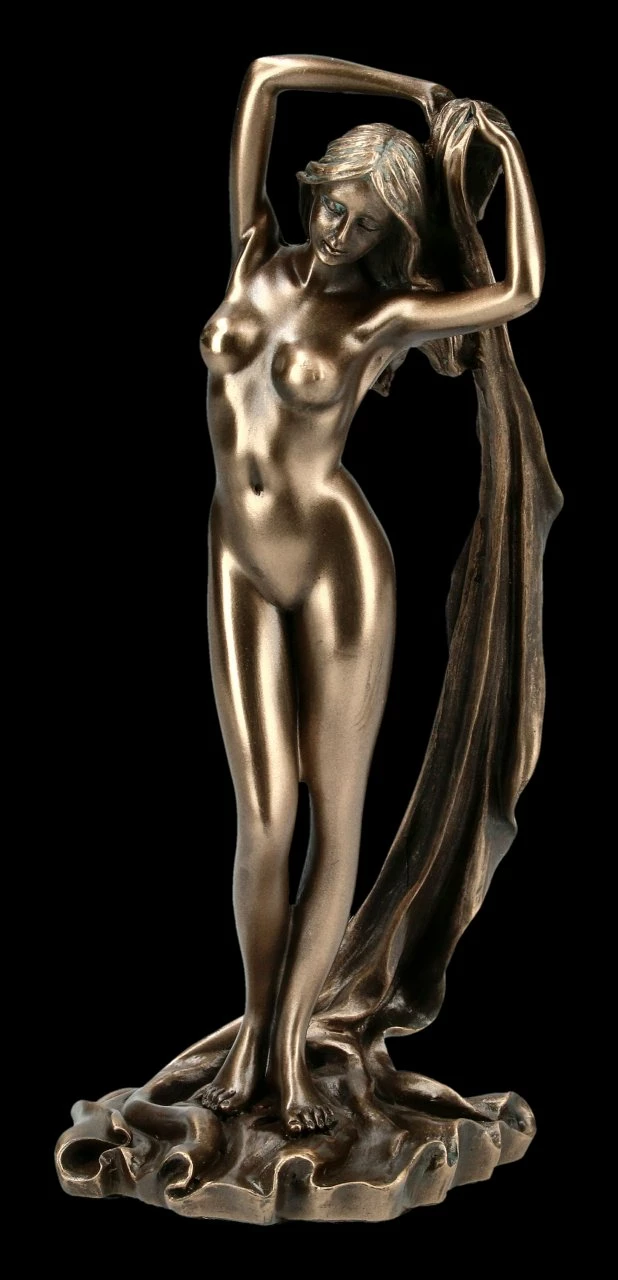 Weibliche Akt Figur - Tuch über Kopf 4 Weibliche Akt Figur - Tuch über Kopf – Bild 2