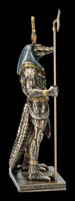 Sobek Figur - Altägyptischer Gott Mit Krokodilkopf -FIGUREN Verkäufe FS17125 Sobek Figur Altaegyptischer Gott mit Krokodilkopf 8 1280x1280