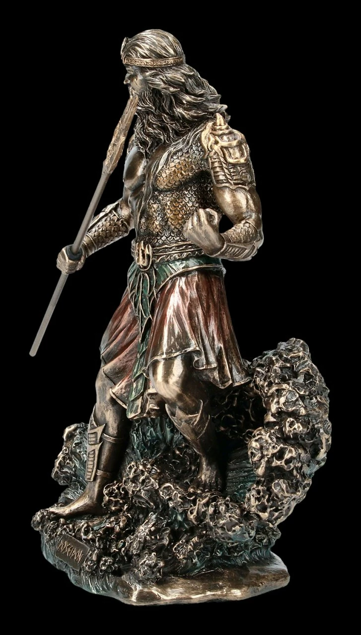 Poseidon Figur Mit Dreizack 4 Poseidon Figur Mit Dreizack – Bild 2