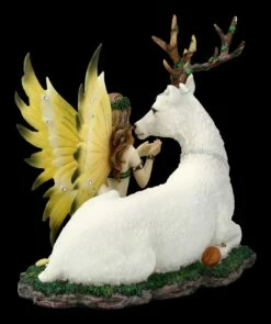 Elfen Figur Mit Hirsch - Adoration -FIGUREN Verkäufe FS18304 Elfen Figur mit Hirsch Adoration 5 1280x1280