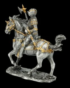 Zinn Ritter Figur Auf Pferd Mit Axt -FIGUREN Verkäufe FS20122 Zinnfigur Ritter auf Pferd mit Axt 2 1280x1280