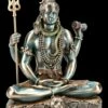 Sitzende Shiva Figur Mit Dreizack Trishula -FIGUREN Verkäufe FS20442 Sitzende Shiva Figur mit Dreizack 1 1280x1280