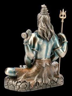 Sitzende Shiva Figur Mit Dreizack Trishula -FIGUREN Verkäufe FS20442 Sitzende Shiva Figur mit Dreizack 5 1280x1280