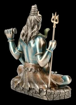 Sitzende Shiva Figur Mit Dreizack Trishula -FIGUREN Verkäufe FS20442 Sitzende Shiva Figur mit Dreizack 7 1280x1280