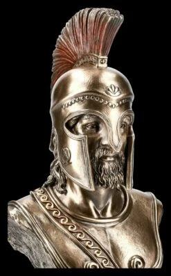 Spartaner Büste In Hoplitenrüstung -FIGUREN Verkäufe FS20444 Spartaner Bueste in Hoplitenruestung 8 1280x1280