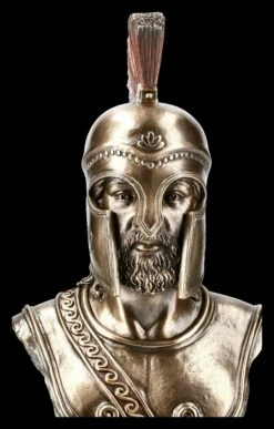 Spartaner Büste In Hoplitenrüstung -FIGUREN Verkäufe FS20444 Spartaner Bueste in Hoplitenruestung 9 1280x1280