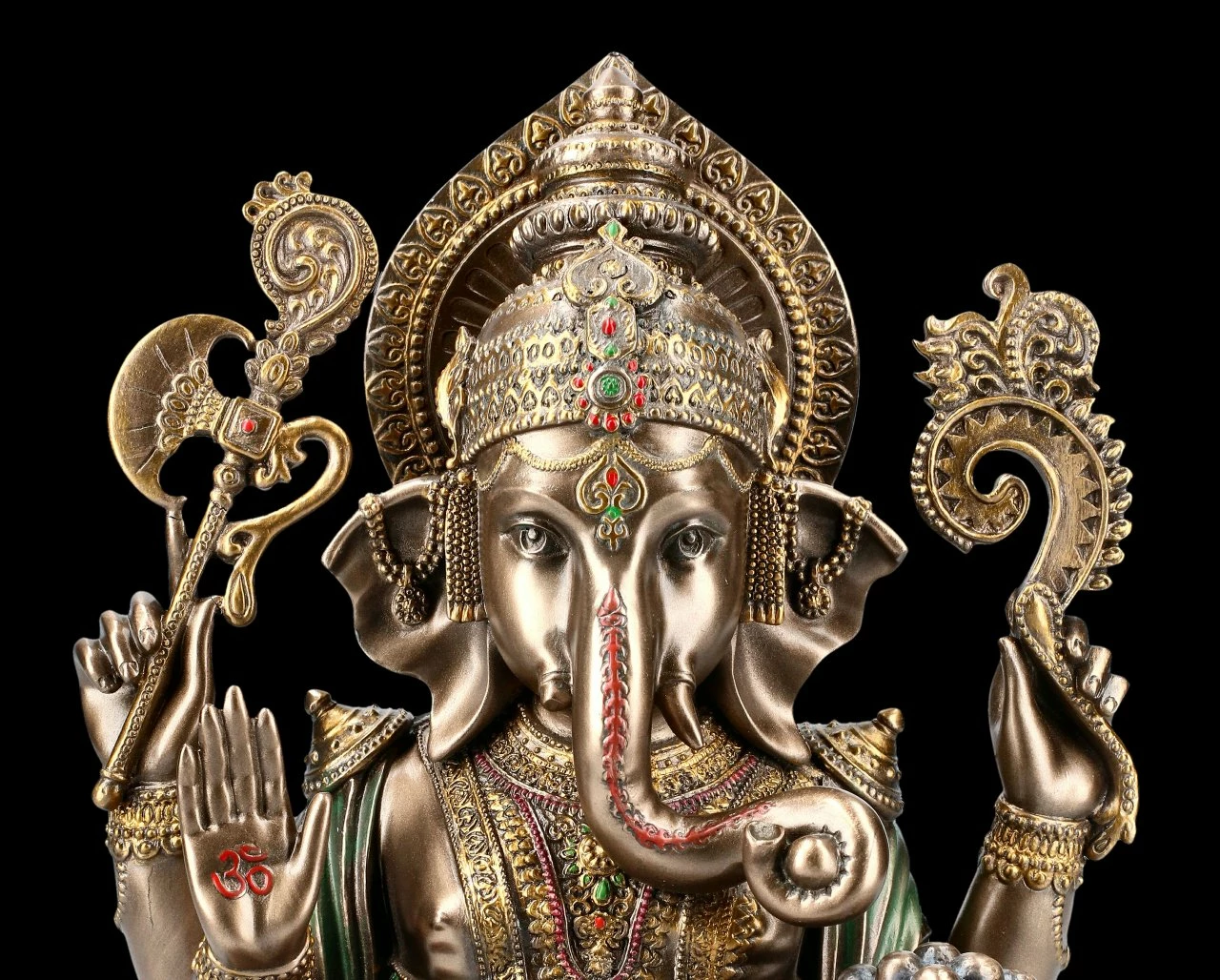 Ganesha Figur Auf Lotusblüte 9 Ganesha Figur Auf Lotusblüte – Bild 7