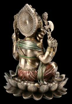 Ganesha Figur Auf Lotusblüte 12 Ganesha Figur Auf Lotusblüte -FIGUREN Verkäufe FS20446 Ganesha Figur auf Lotusbluete 7 1280x1280