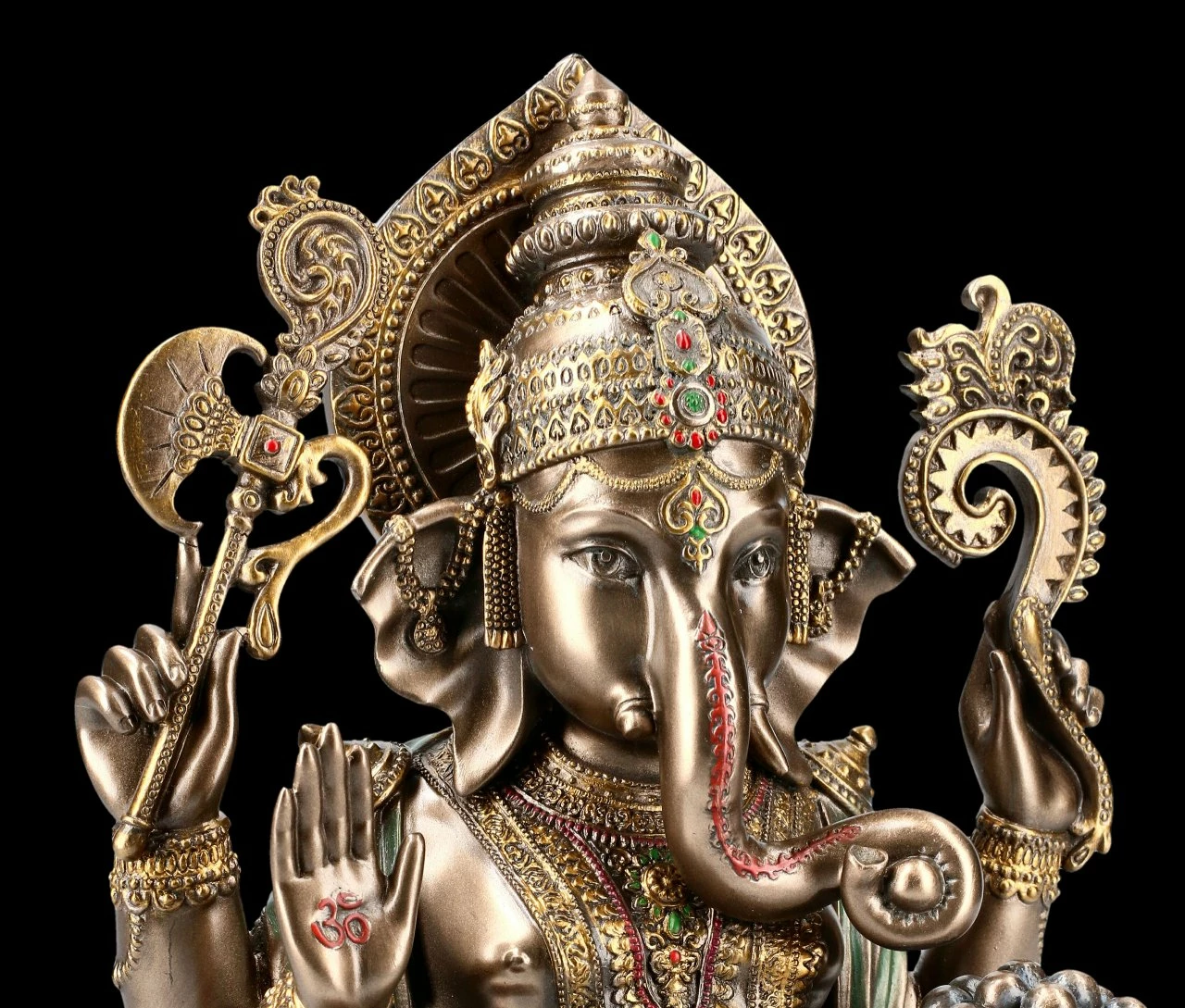 Ganesha Figur Auf Lotusblüte 8 Ganesha Figur Auf Lotusblüte – Bild 6