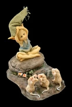 Pixie Kobold Figur - 3 Mäuse Beim Yoga -FIGUREN Verkäufe FS20478 Pixie Kobold Figur 3 Maeuse beim Yoga 9 1280x1280