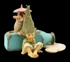 Pixie Kobold Figur - Zu Viel Milch Geklaut