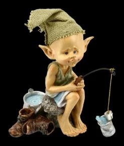Pixie Kobold Figur - Angler Petri Heil -FIGUREN Verkäufe FS20482 Pixie Kobold Figur Petri Heil 9 1280x1280
