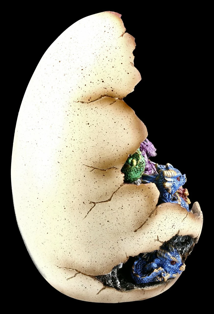 Drachen Figuren Mit Ei Display LED - Geode Gathering 7 Drachen Figuren Mit Ei Display LED - Geode Gathering – Bild 5