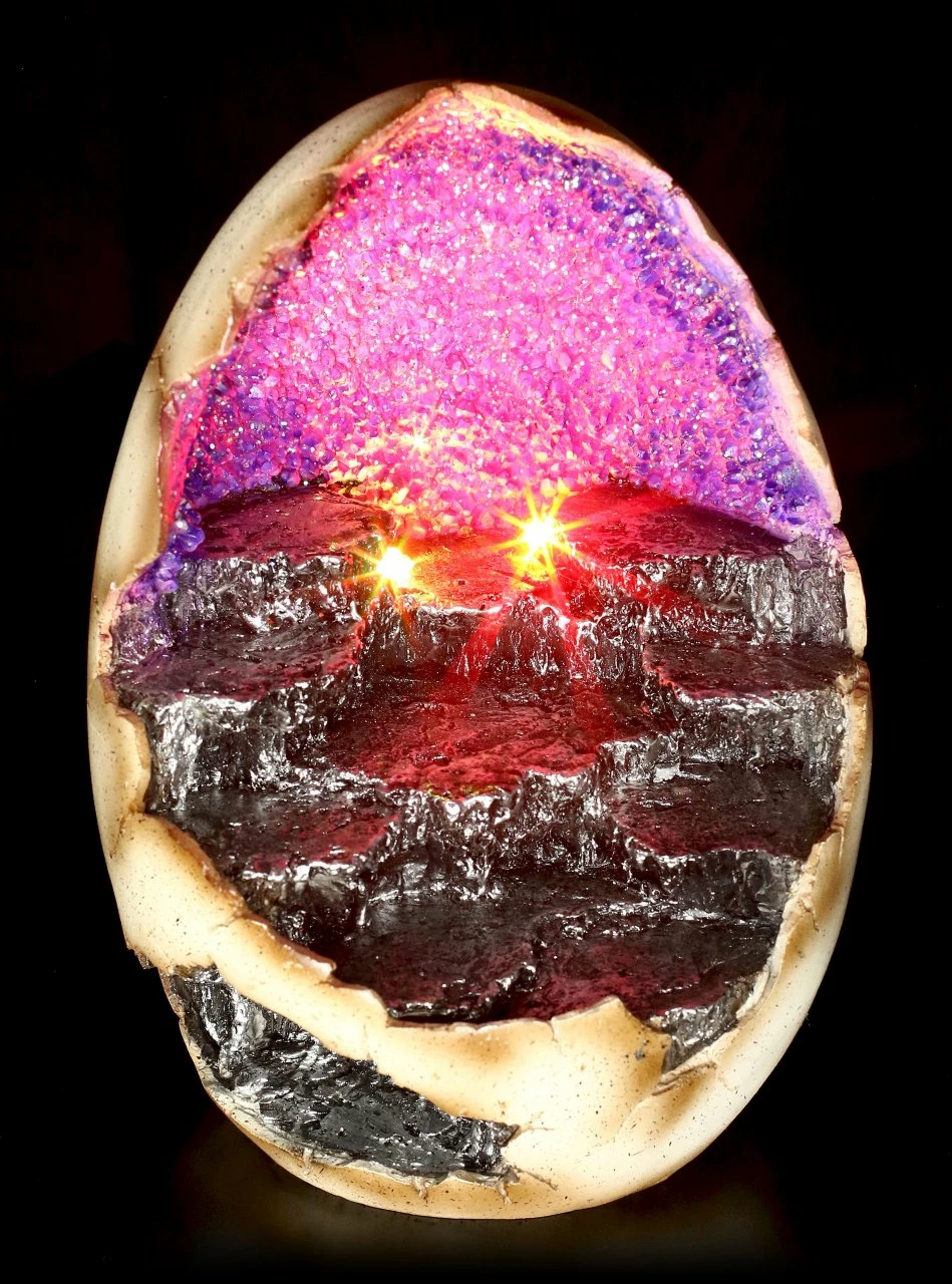 Drachen Figuren Mit Ei Display LED - Geode Gathering 9 Drachen Figuren Mit Ei Display LED - Geode Gathering – Bild 7