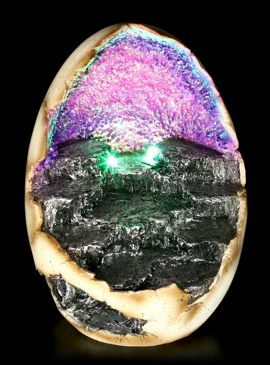 Drachen Figuren Mit Ei Display LED - Geode Gathering 10 Drachen Figuren Mit Ei Display LED - Geode Gathering – Bild 8