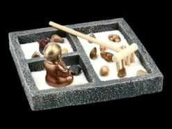 Zen Garten Mit Mönch Figur -FIGUREN Verkäufe FS20534 Zen Garten mit Moench Figur 7 1280x1280